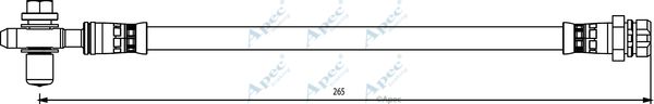 APEC BRAKING Тормозной шланг HOS3864